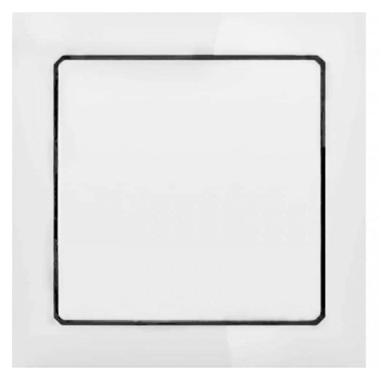 Gniazdo wylotowe leovac białe