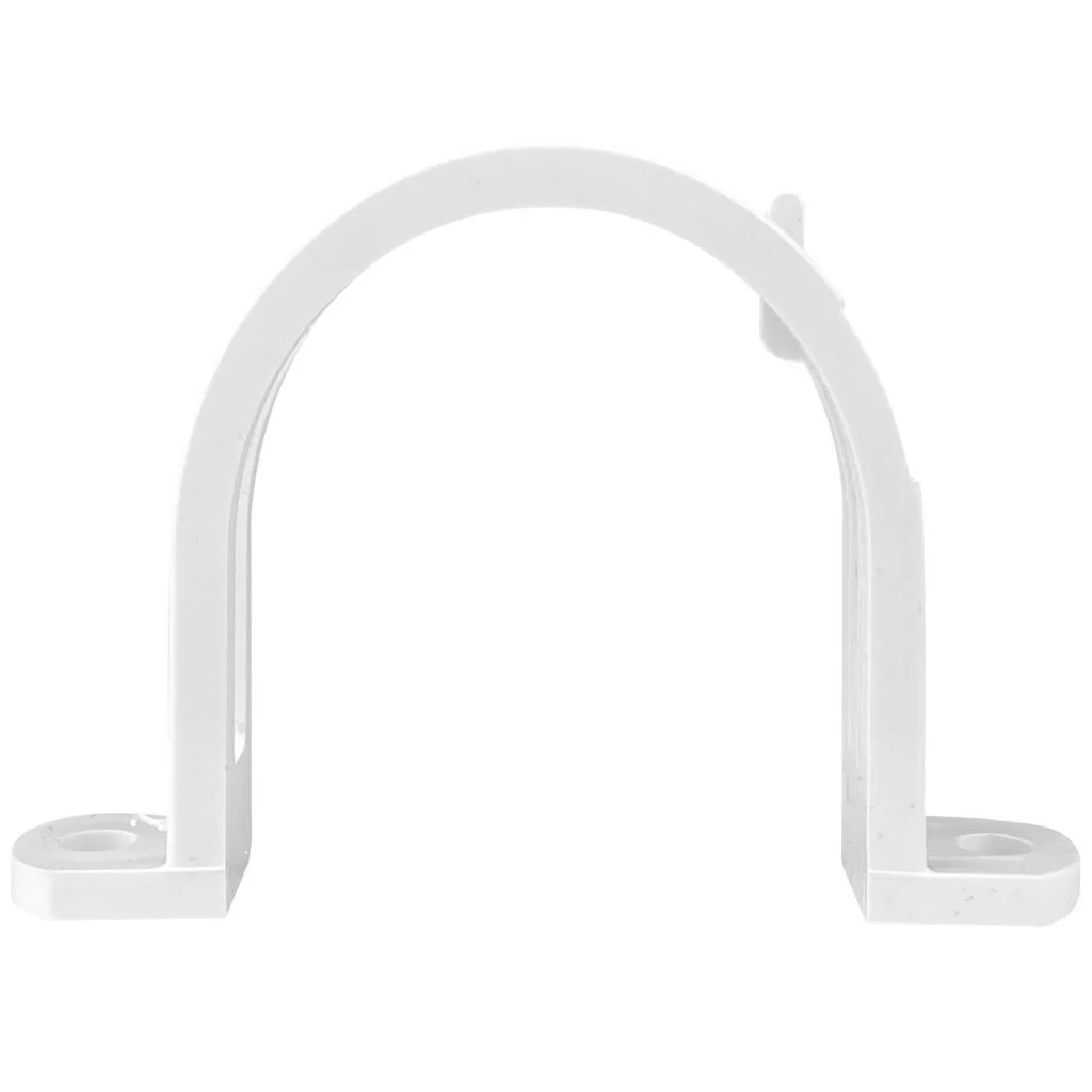 Uchwyt rury z mocowaniem do odkurzacza centralnego (obejma)